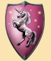 Preview: Schild Einhorn  -  pink